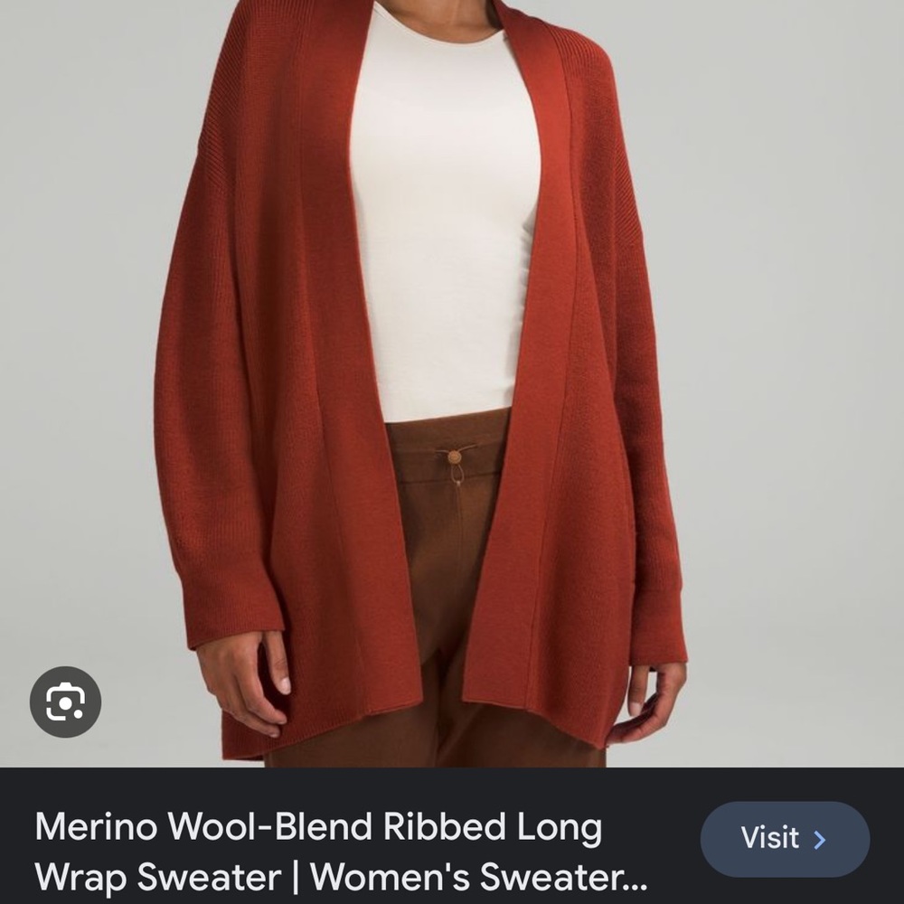 Lululemon cardigan with pockets